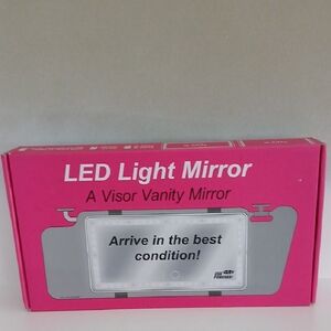 LED Light Mirror Visor Vanity Mirror